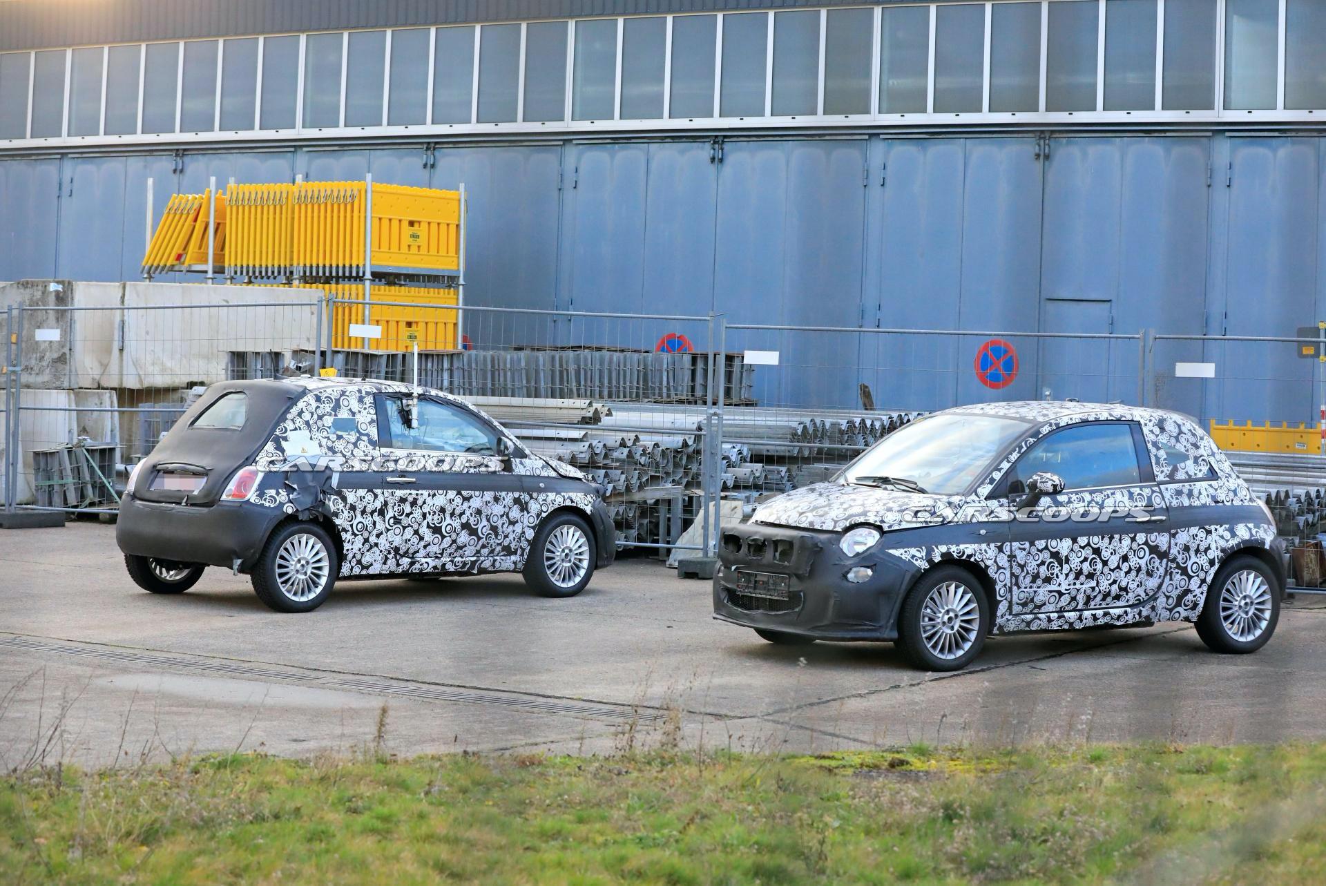 2021 Fiat 500e Grants First Look At Redesigned Dashboard Featuring 4WD Buttons