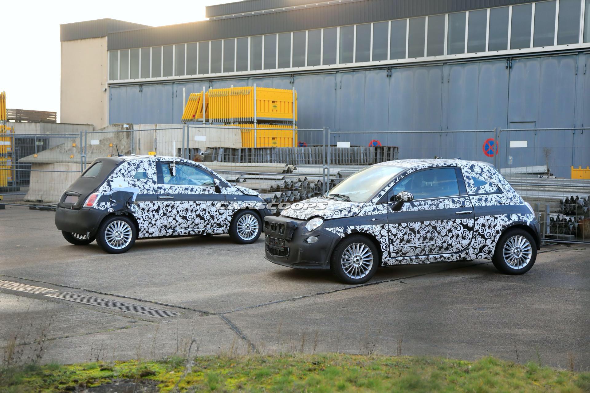 2021 Fiat 500e Grants First Look At Redesigned Dashboard Featuring 4WD Buttons