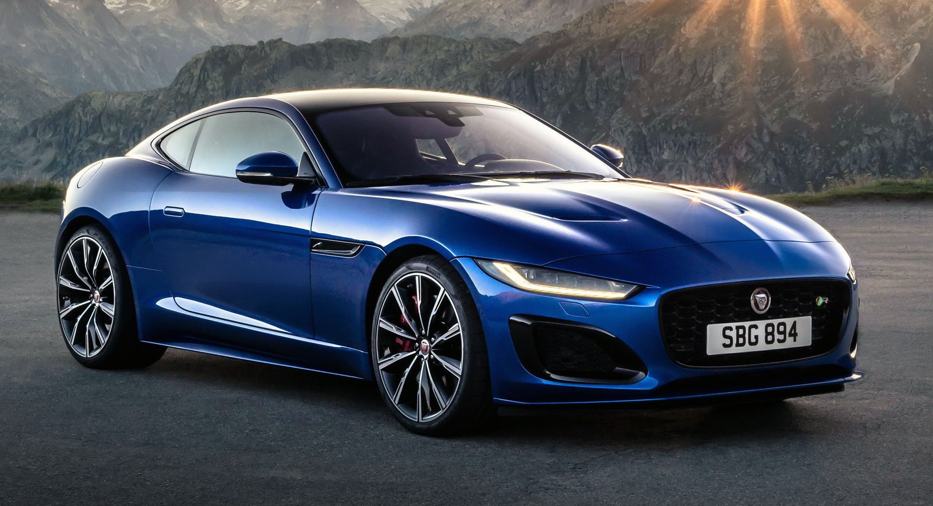 Jaguar F Type Dark Blue