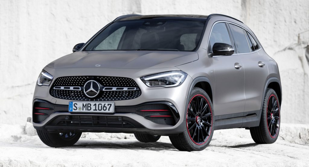 21 Mercedes Benz Gla Is A Curvy And Youthful Little Crossover Carscoops