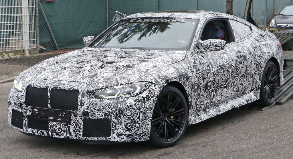  2021 BMW M4 Coupe Debuts In Prototype Form, Should Gain RWD Manual Version