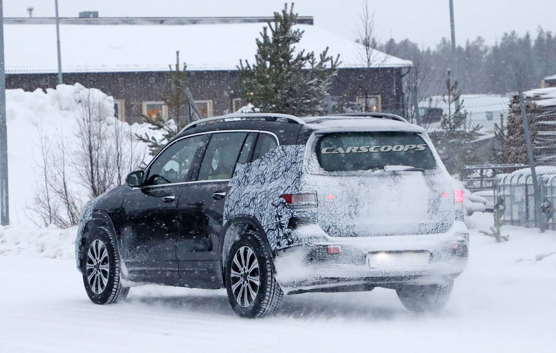 Mercedes-Benz EQB Quietly Glides Over Snow In Northern Europe