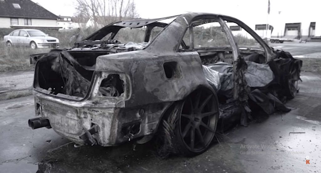  Famed 1300 HP Audi RS4 Owned By Philipp Kaess Burnt To The Ground