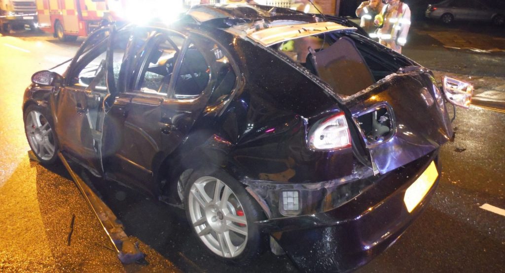 Car Explodes After Driver Uses Too Much Air Freshner And Lights A Cig