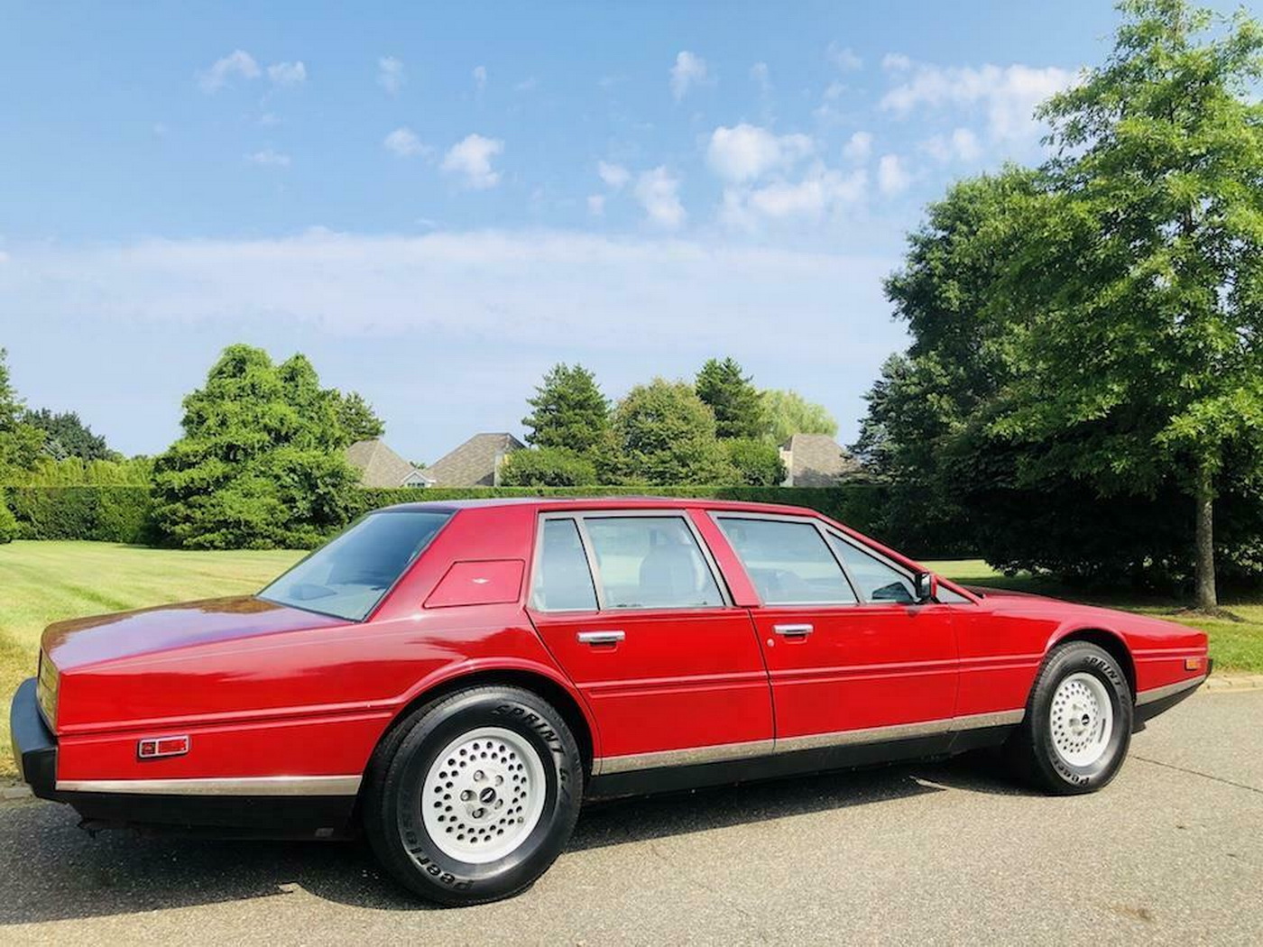 Low-Mile Aston Martin Lagonda Is Here To Fill That Wedge-Shaped Hole In Your Life