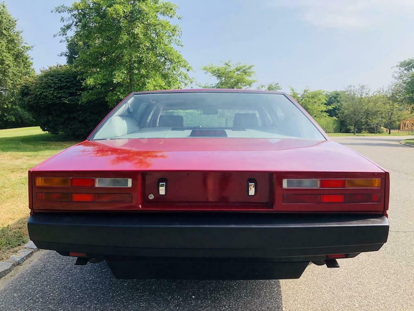 Low-Mile Aston Martin Lagonda Is Here To Fill That Wedge-Shaped Hole In Your Life