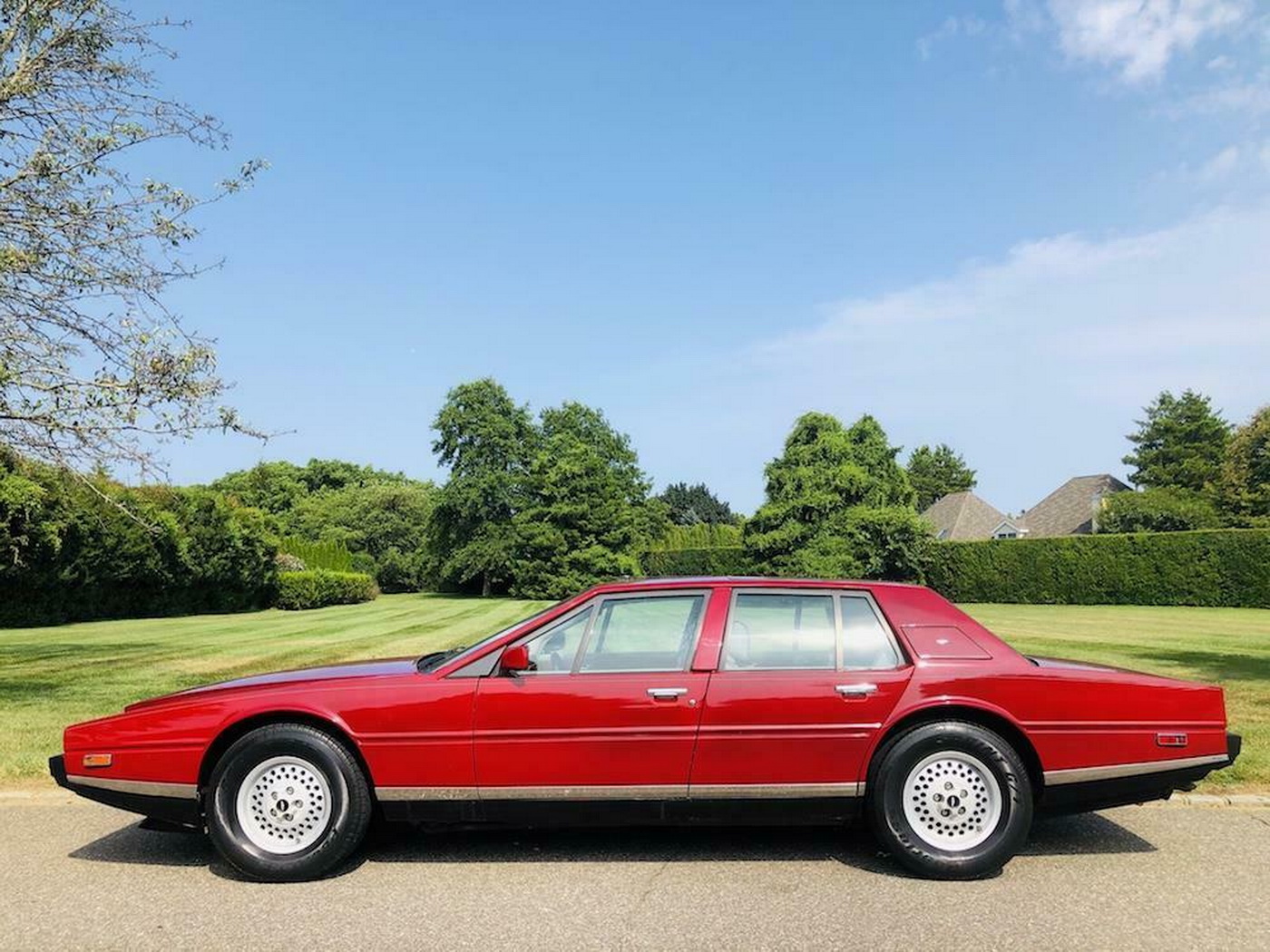 Low-Mile Aston Martin Lagonda Is Here To Fill That Wedge-Shaped Hole In Your Life