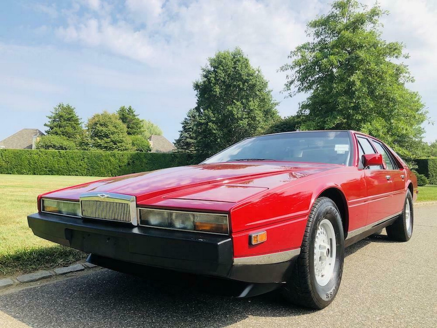 Low-Mile Aston Martin Lagonda Is Here To Fill That Wedge-Shaped Hole In Your Life