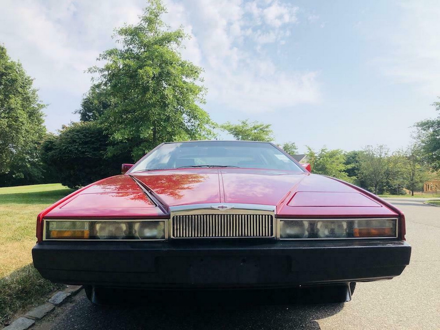 Low-Mile Aston Martin Lagonda Is Here To Fill That Wedge-Shaped Hole In Your Life