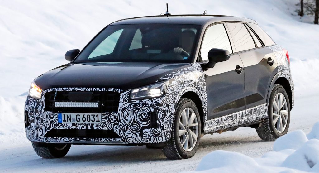 Facelifted Audi Q2 Looks Like A Cute Snow Bunny In Sweden