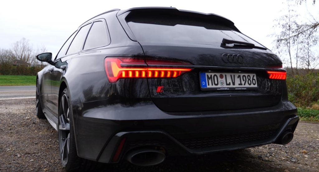 2020 Audi RS6 Accelerates With Neck-Snapping Pace