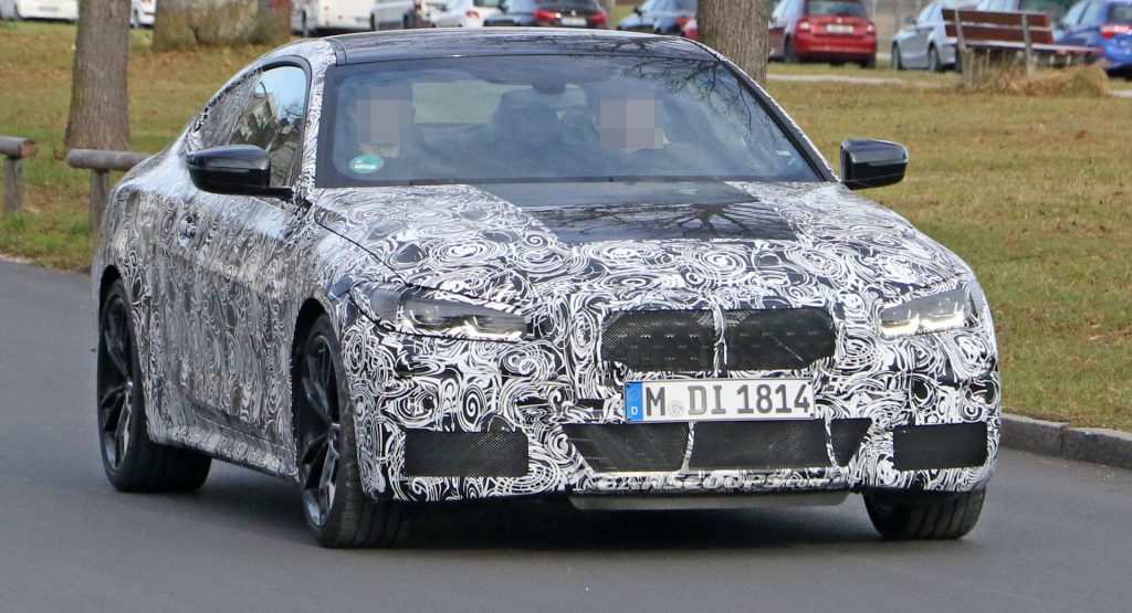  BMW 4-Series Coupe Prototype Reveals Its Massive Kidney Grilles