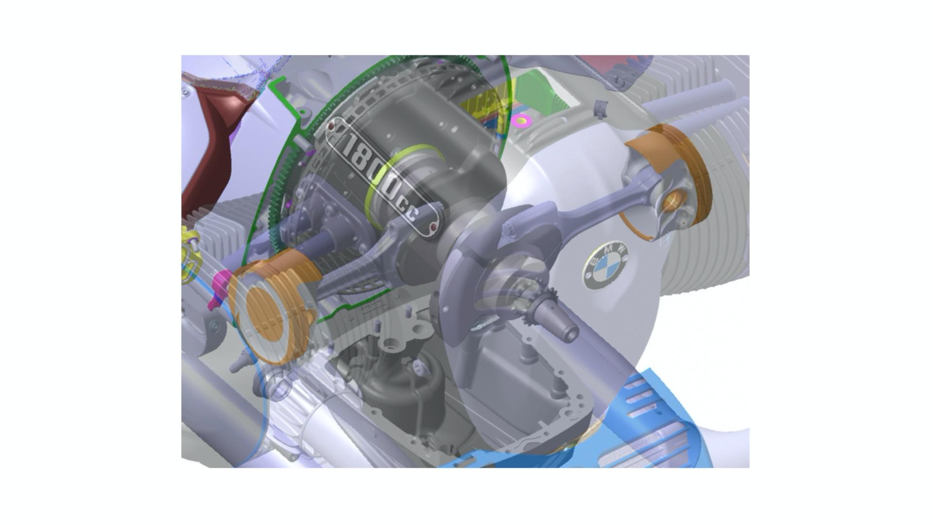 BMW Motorrad’s New 1.8L “Big Boxer” Engine Looks Like A Star Wars Fighter