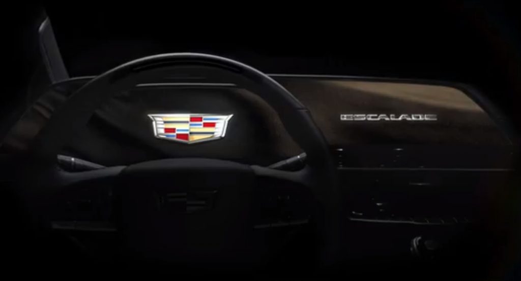  2021 Cadillac Escalade Will Have A Gigantic 38-inch Curved OLED Display