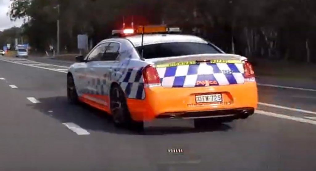  Aussie Police Force Chrysler 300 SRT Reminds Us How Great Naturally Aspirated V8s Sound