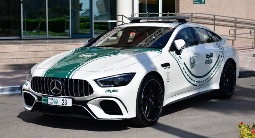  Dubai Police Car Force Gets A Mercedes-AMG GT 63 S Too, Because They Can