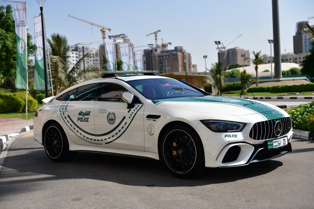 Dubai Police Car Force Gets A MercedesAMG GT 63 S Too, Because They