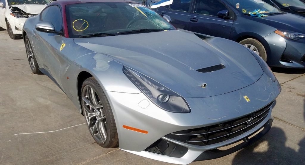 What The Hell Happened To This Ferrari F12 Berlinetta After
