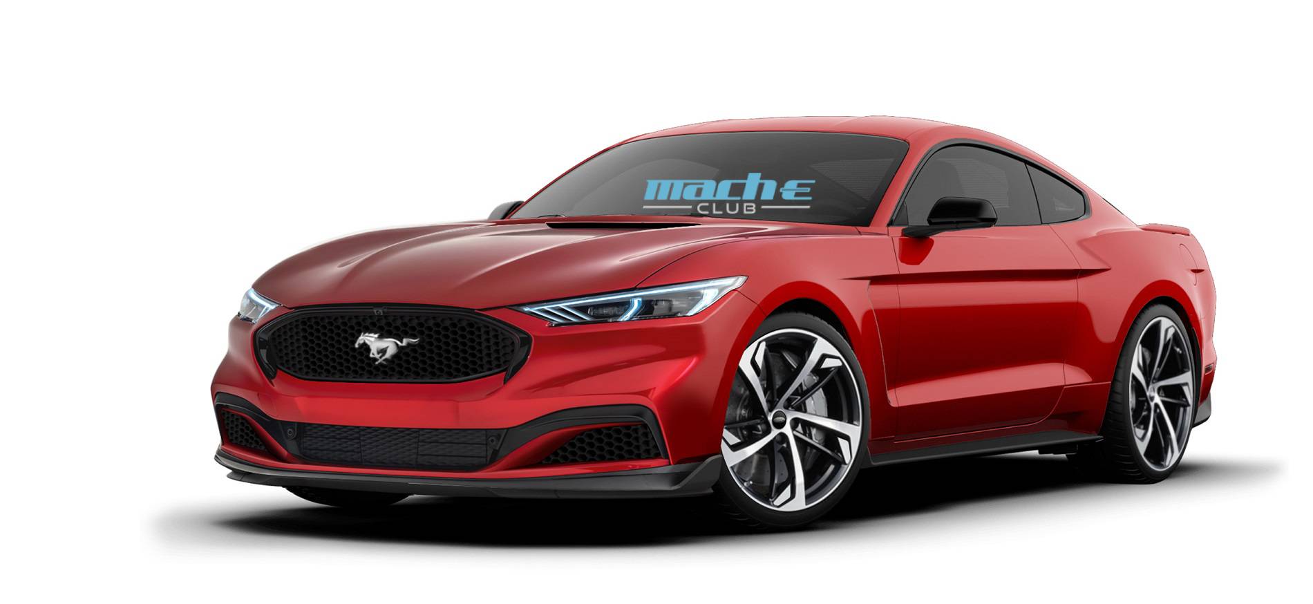 This Is What A Ford Mustang Mach-E Coupe Could Look Like