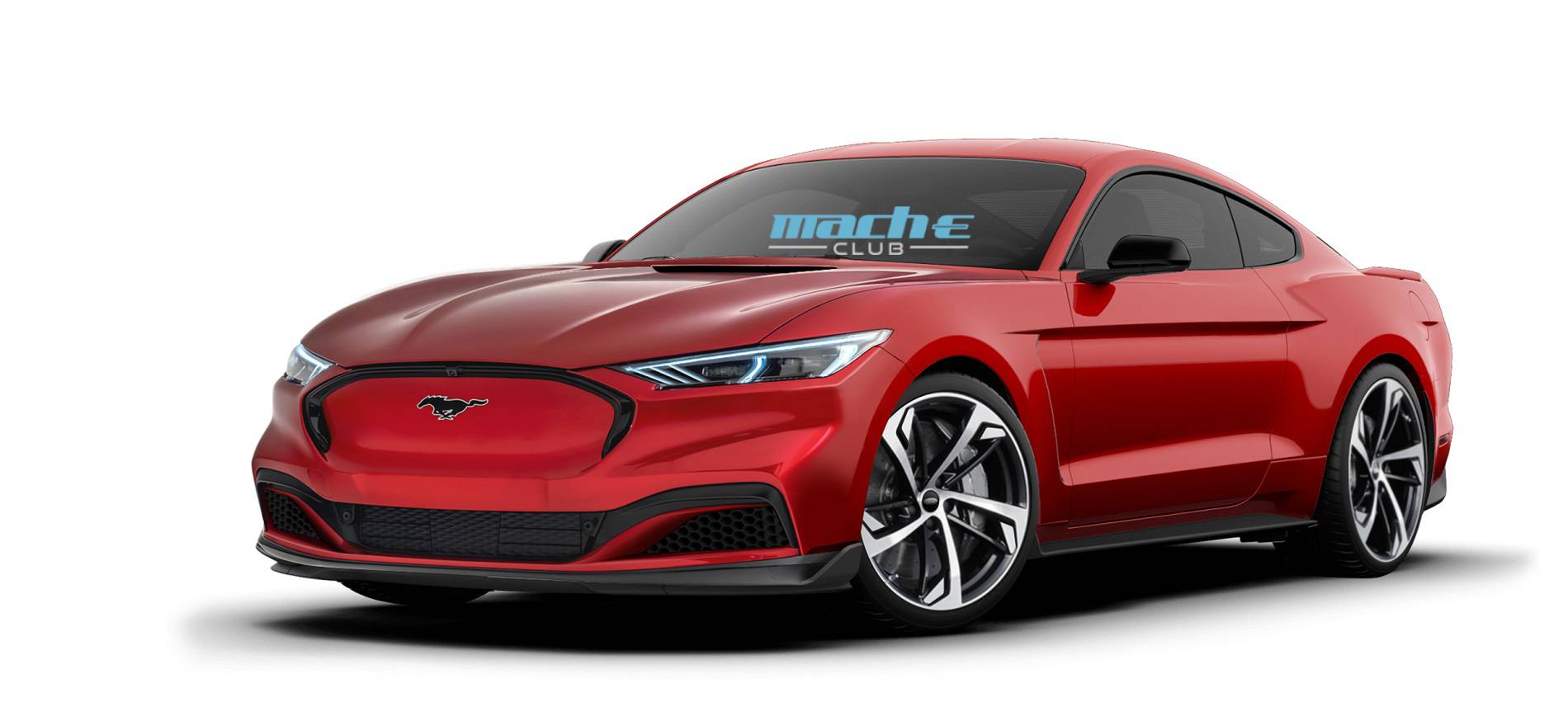 This Is What A Ford Mustang Mach-E Coupe Could Look Like