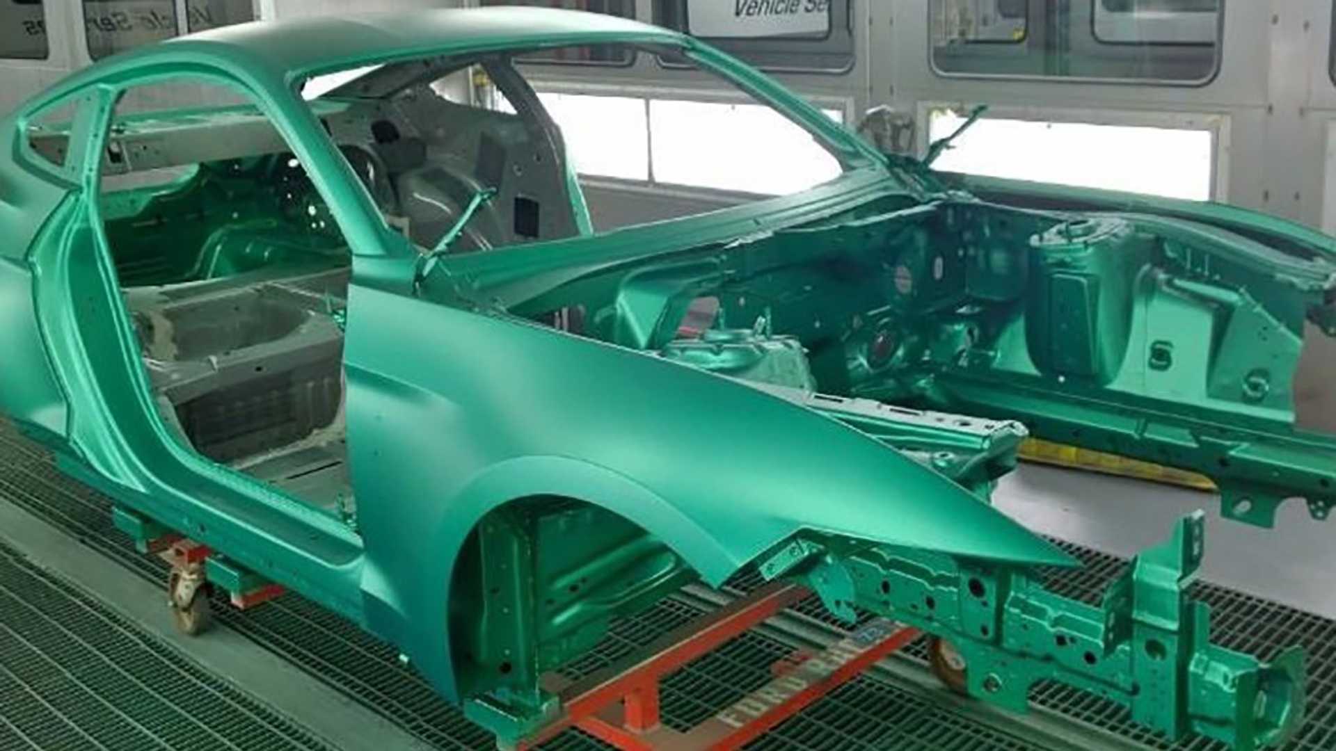 Green 2020 Ford Mustang Shelby GT500 Remembers The 1968 EXP500 Prototype