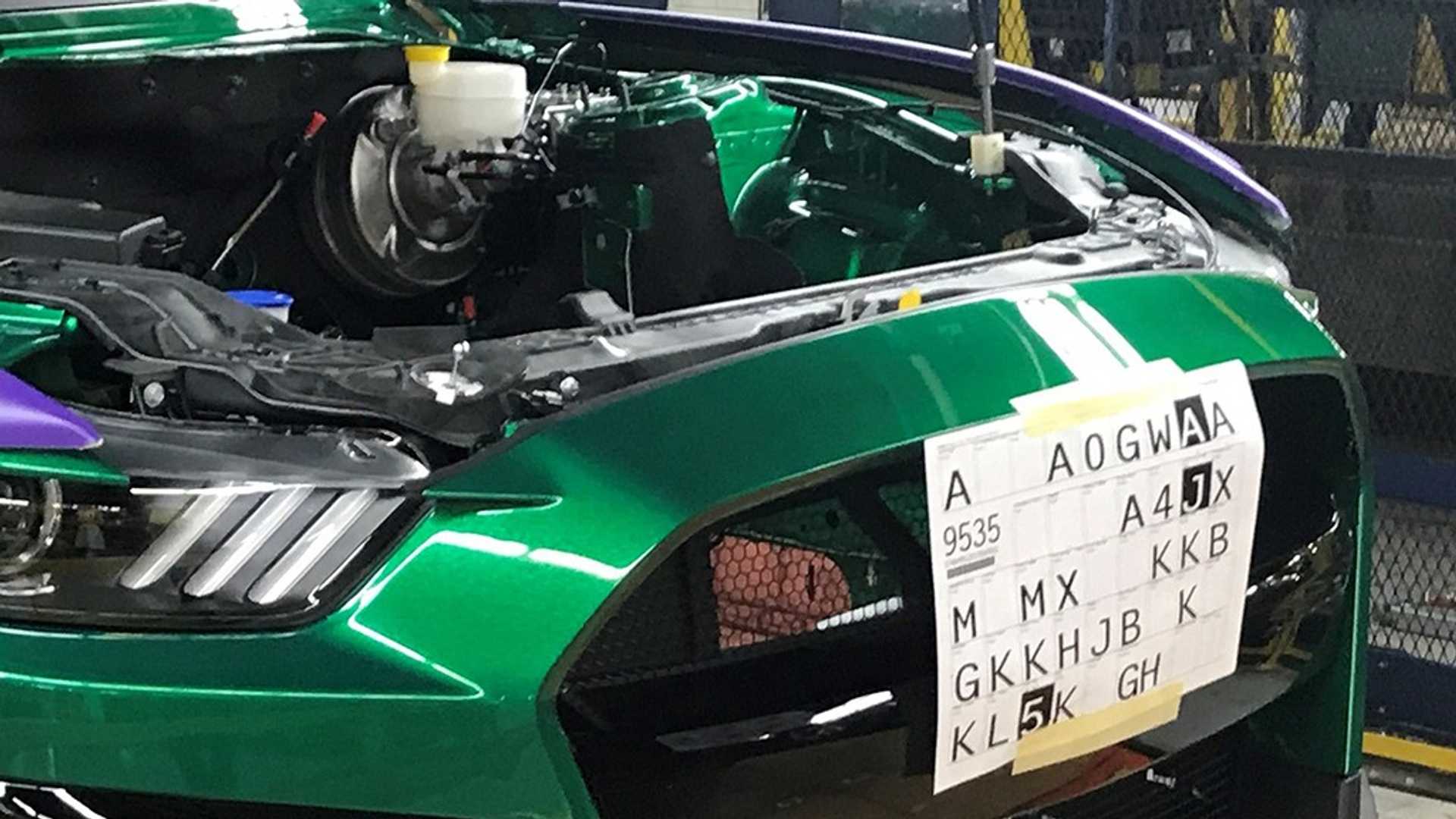 Green 2020 Ford Mustang Shelby GT500 Remembers The 1968 EXP500 Prototype