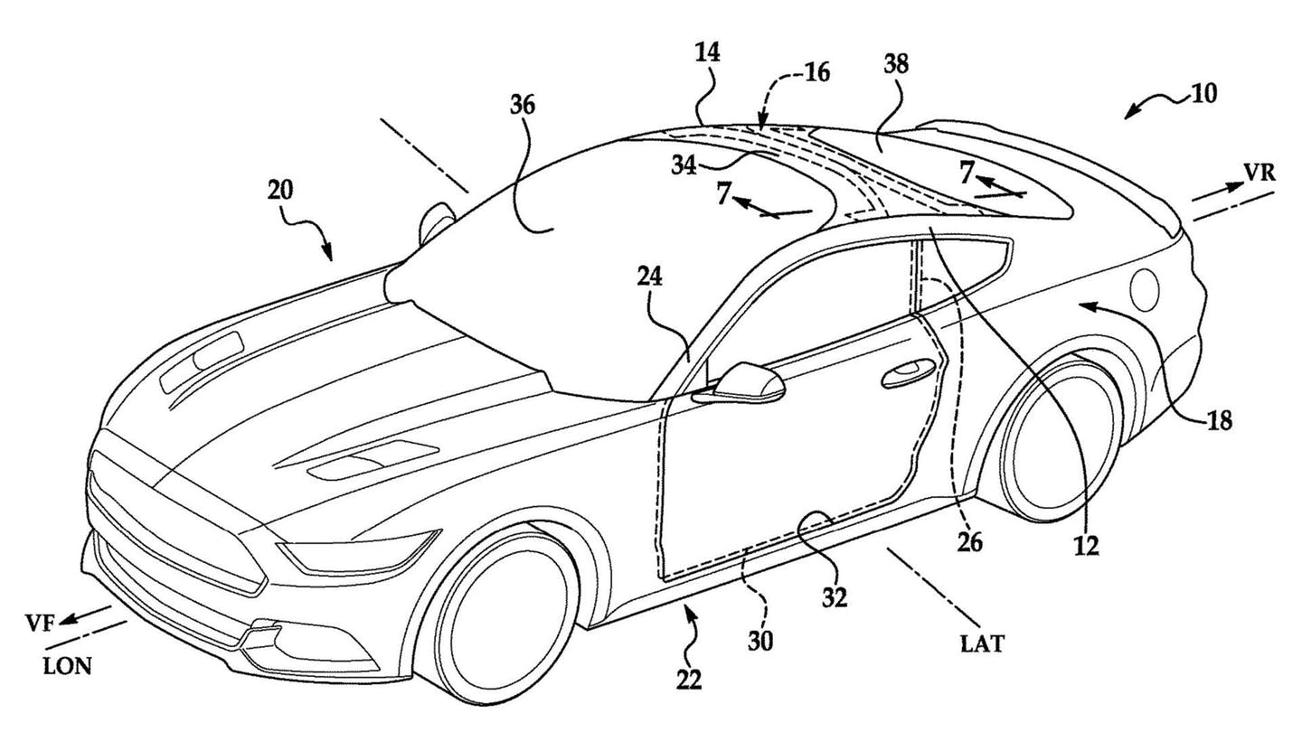 Ford Files Patent For Windshield That Forms Part Of The Roof