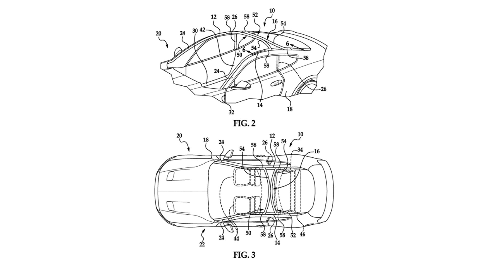 Ford Files Patent For Windshield That Forms Part Of The Roof