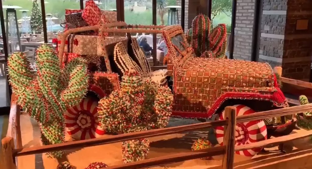 This Gingerbread Jeep Wrangler Is Perfect For Off-Roaders With A Sweet Tooth