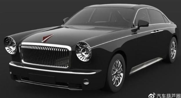 New Hongqi L5 Has A V12, Rolls-Royce-Wannabe Profile Design