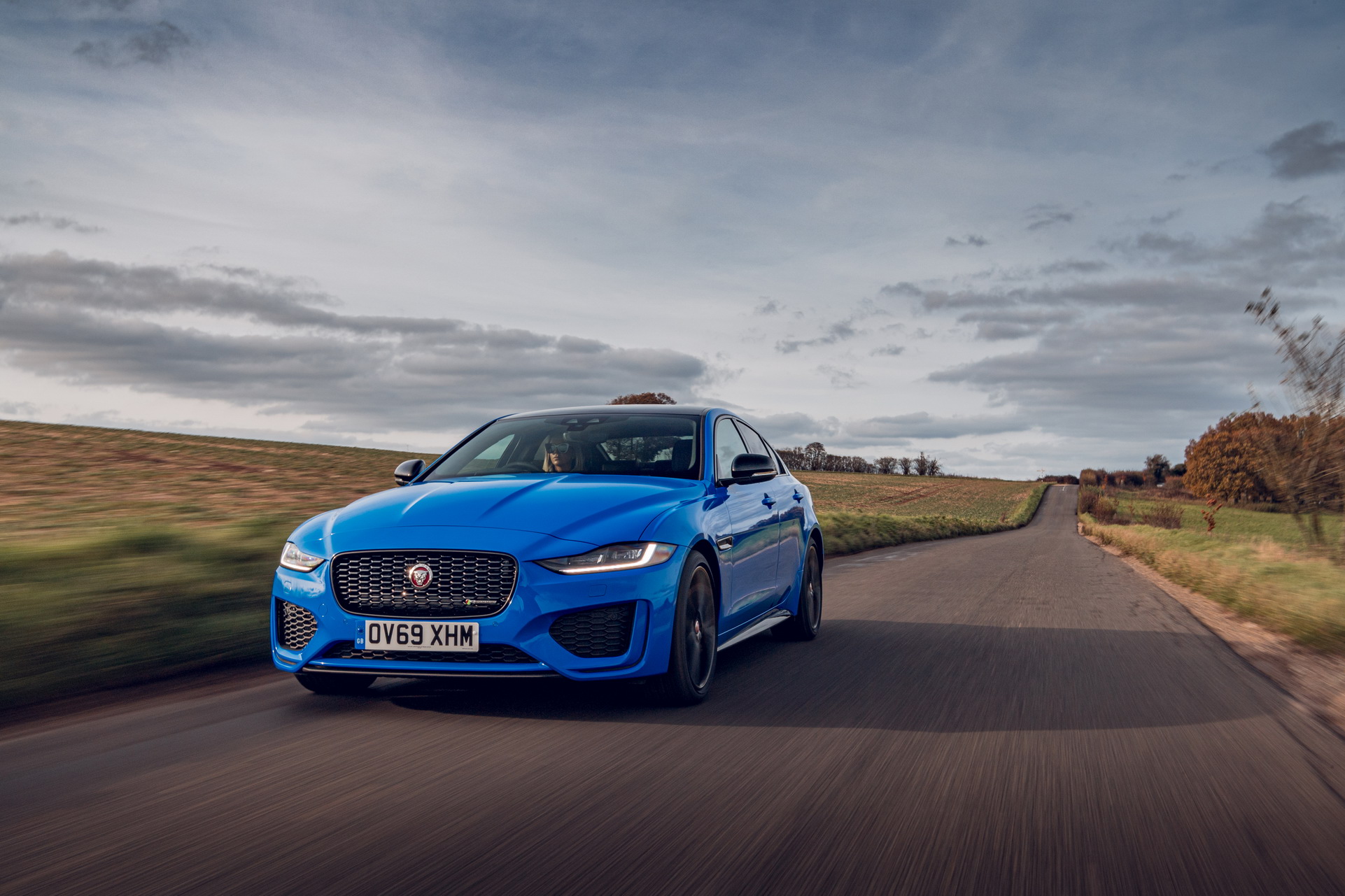 2020 Jaguar XE Reims Edition Wears French Racing Blue Paint