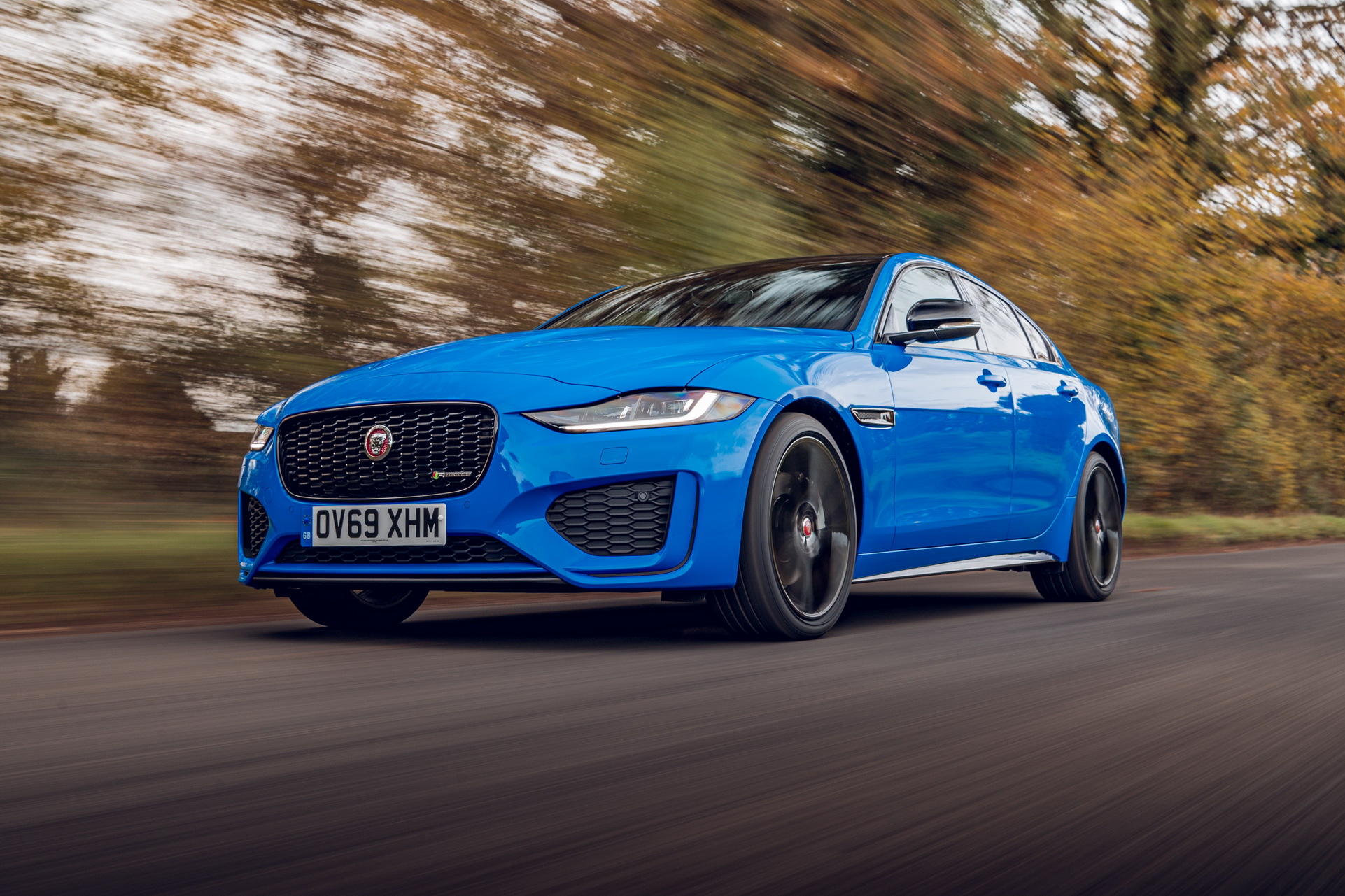 2020 Jaguar XE Reims Edition Wears French Racing Blue Paint