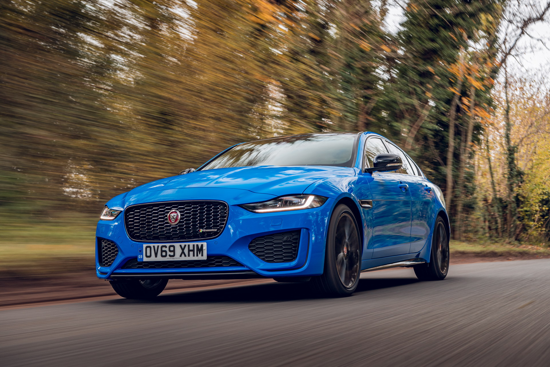 2020 Jaguar XE Reims Edition Wears French Racing Blue Paint