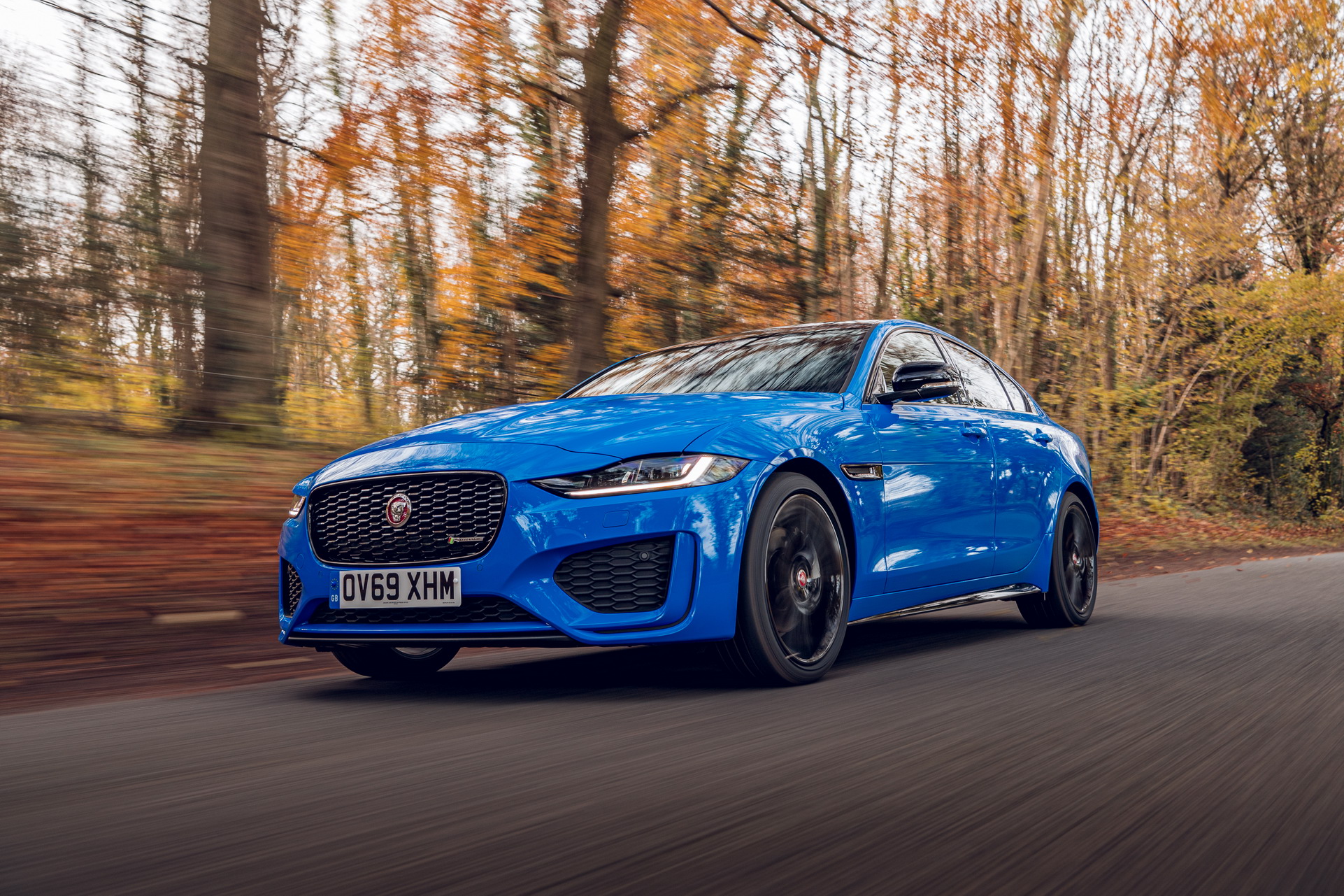 2020 Jaguar XE Reims Edition Wears French Racing Blue Paint