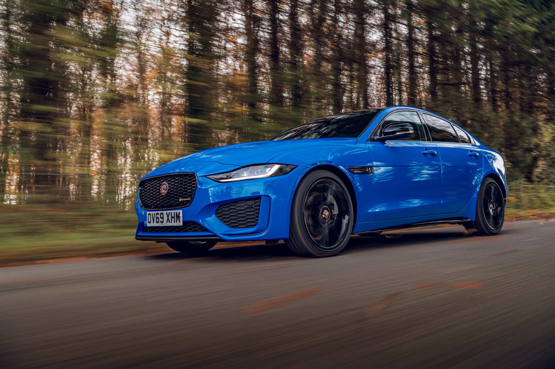 2020 Jaguar XE Reims Edition Wears French Racing Blue Paint