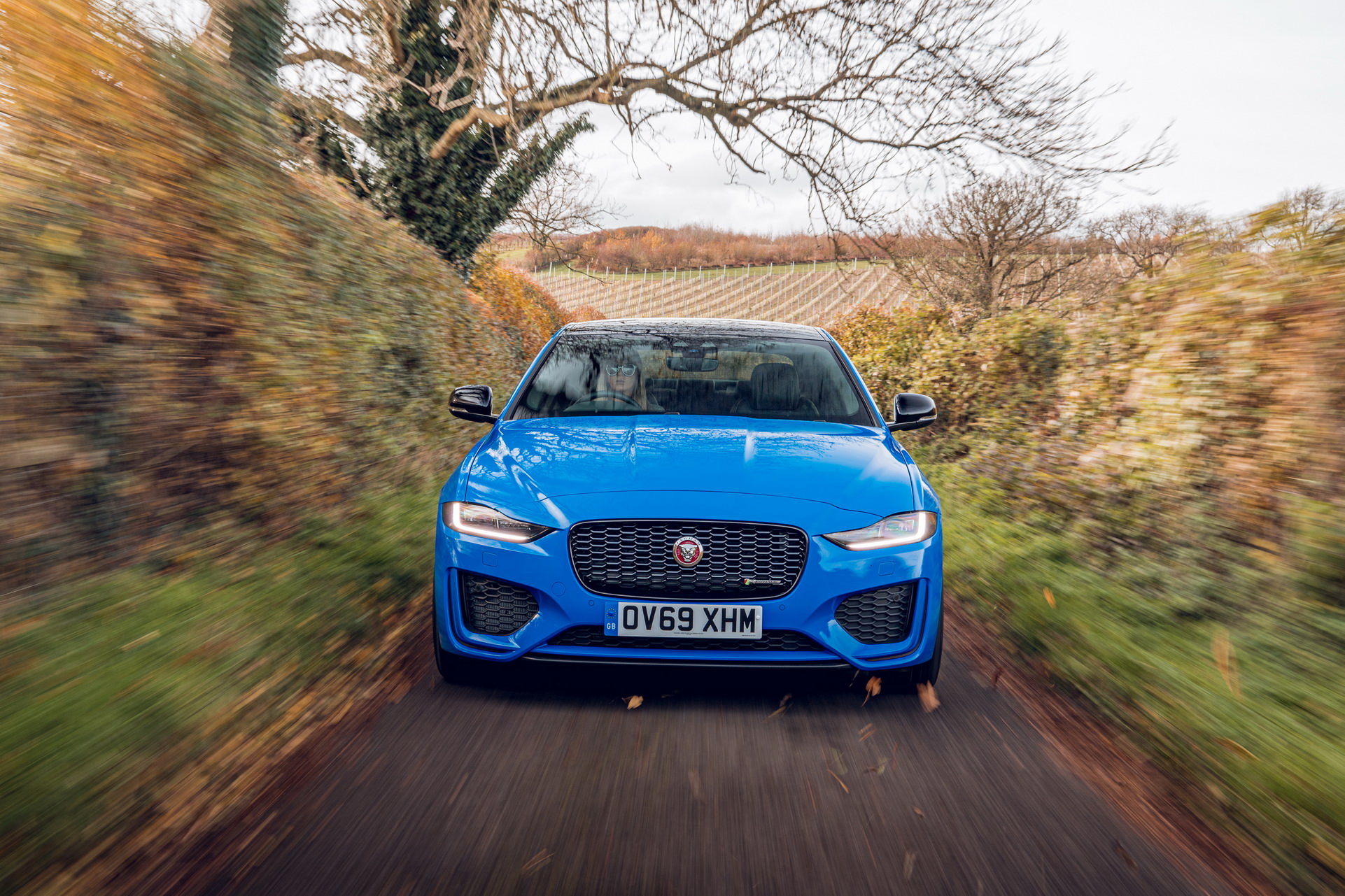 2020 Jaguar XE Reims Edition Wears French Racing Blue Paint