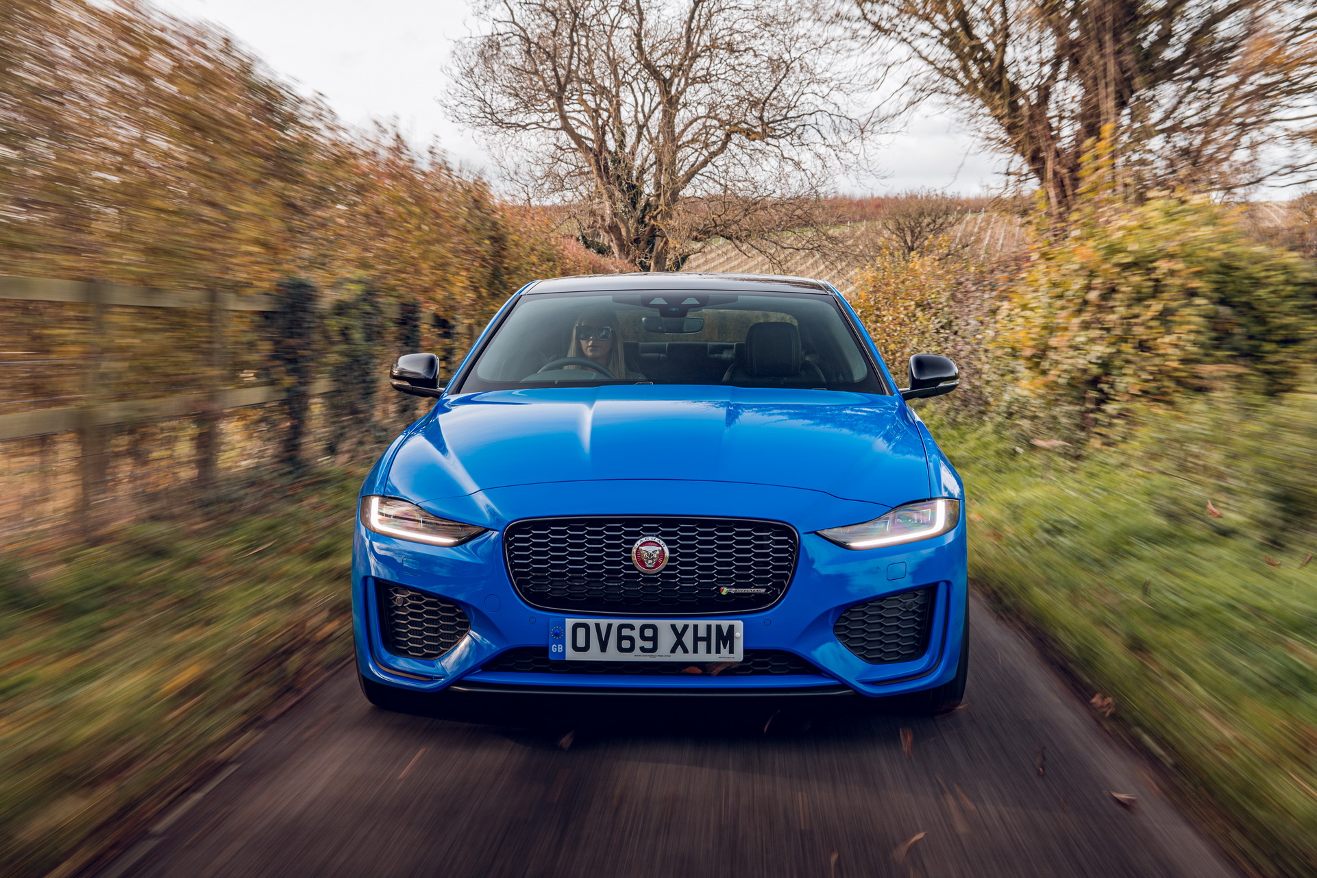 2020 Jaguar XE Reims Edition Wears French Racing Blue Paint