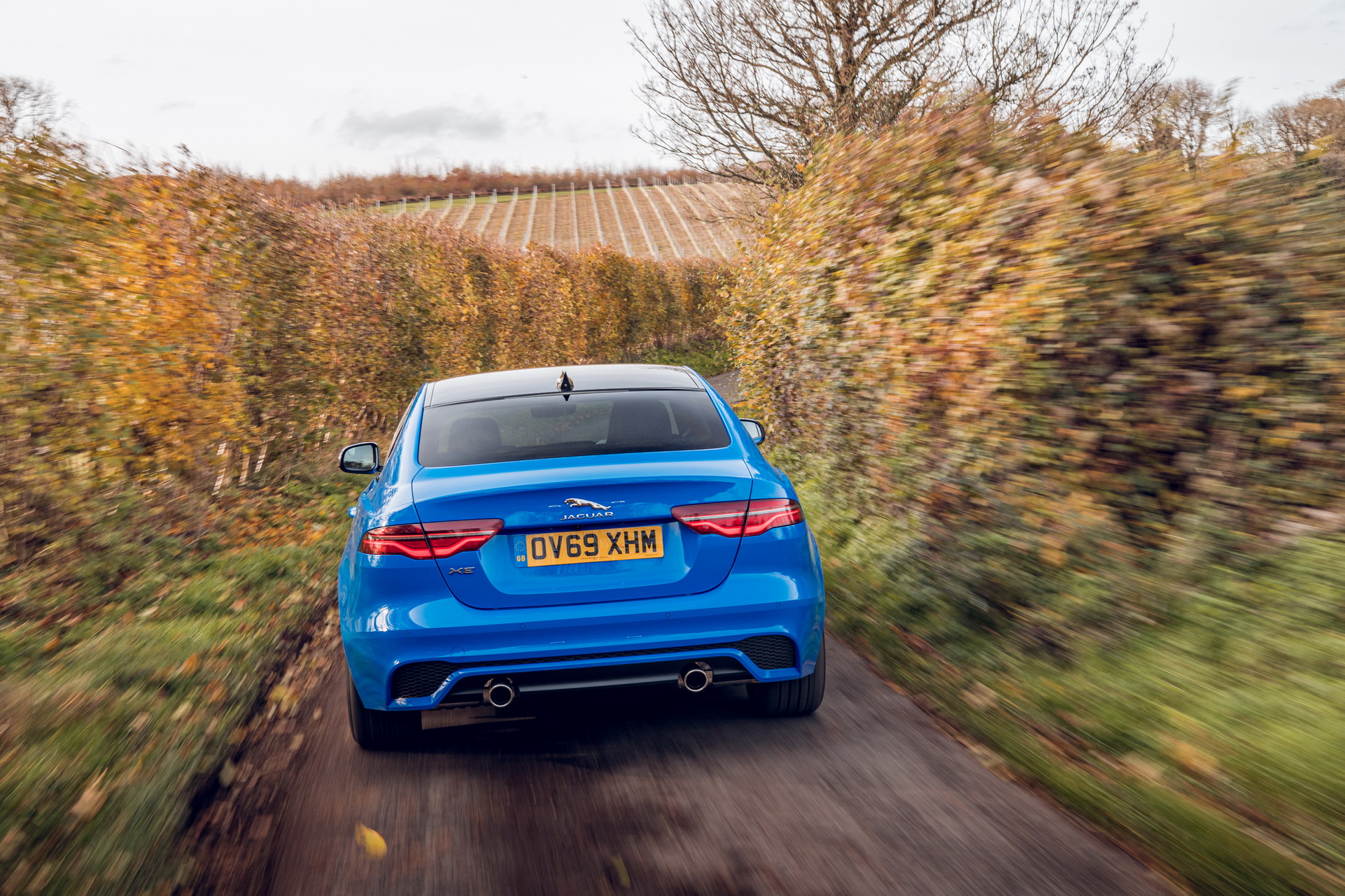 2020 Jaguar XE Reims Edition Wears French Racing Blue Paint