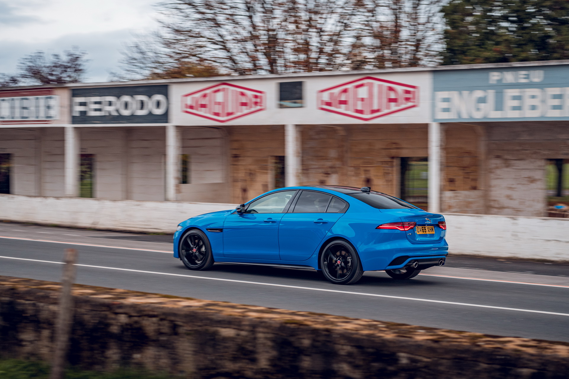 2020 Jaguar XE Reims Edition Wears French Racing Blue Paint