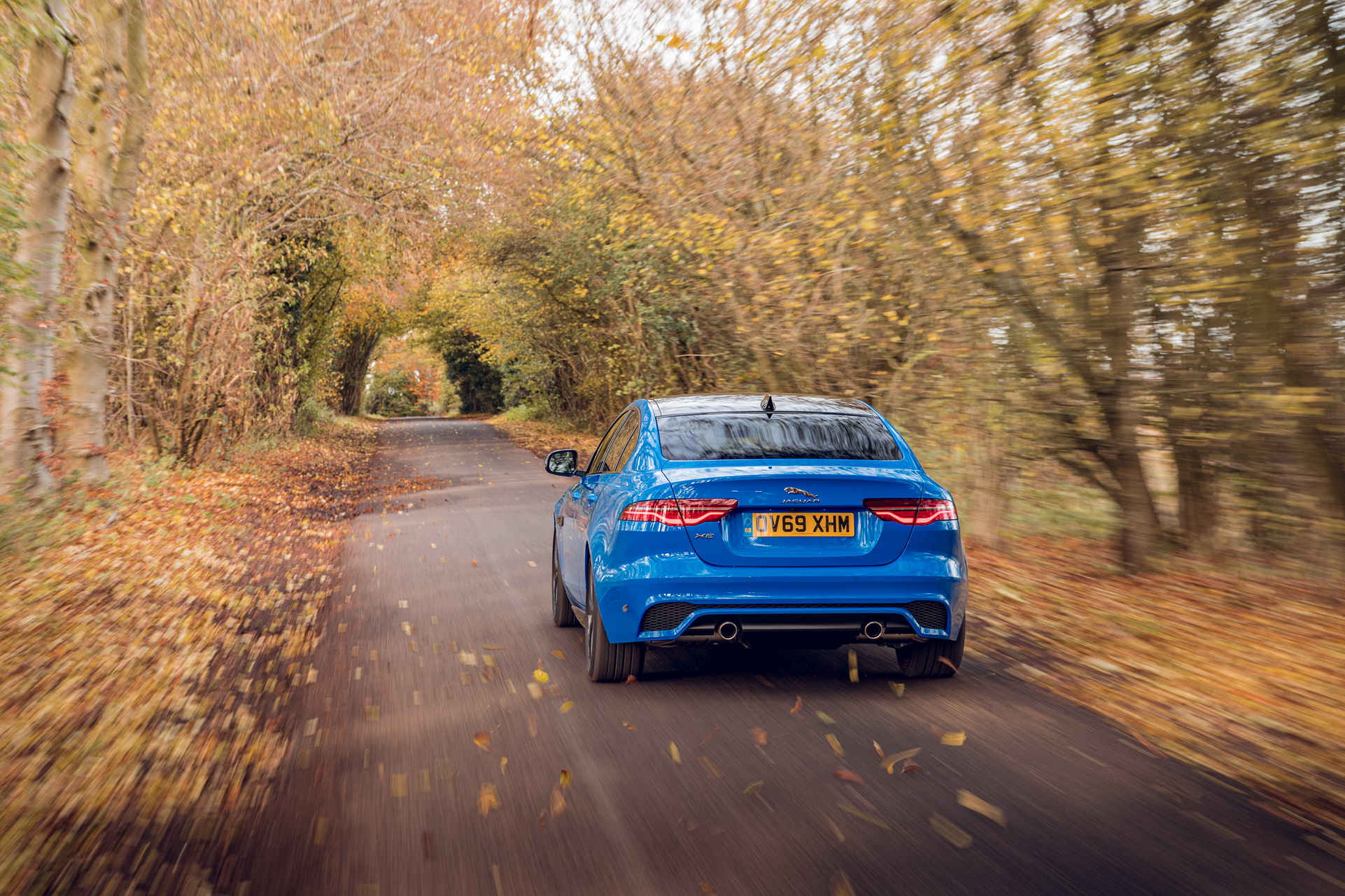 2020 Jaguar XE Reims Edition Wears French Racing Blue Paint