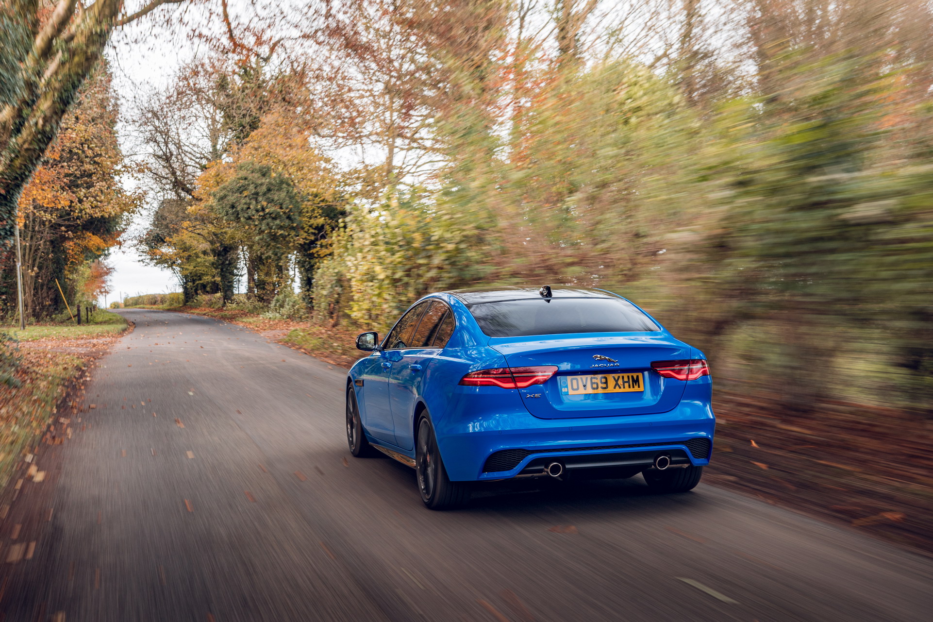 2020 Jaguar XE Reims Edition Wears French Racing Blue Paint