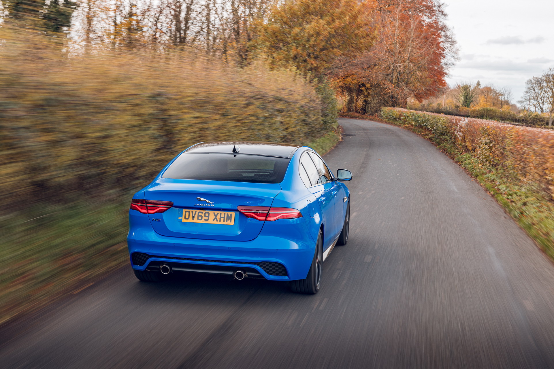 2020 Jaguar XE Reims Edition Wears French Racing Blue Paint