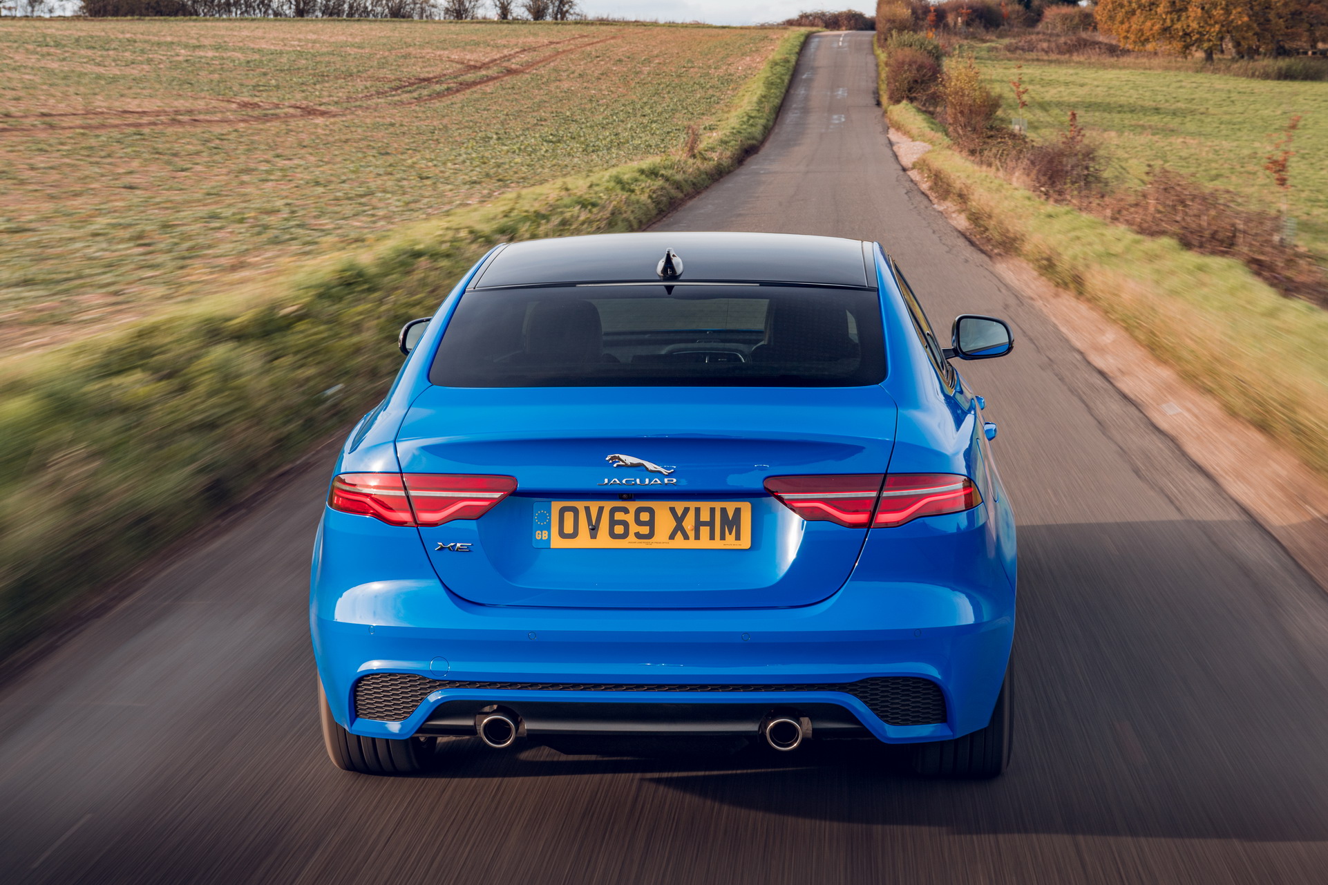 2020 Jaguar XE Reims Edition Wears French Racing Blue Paint