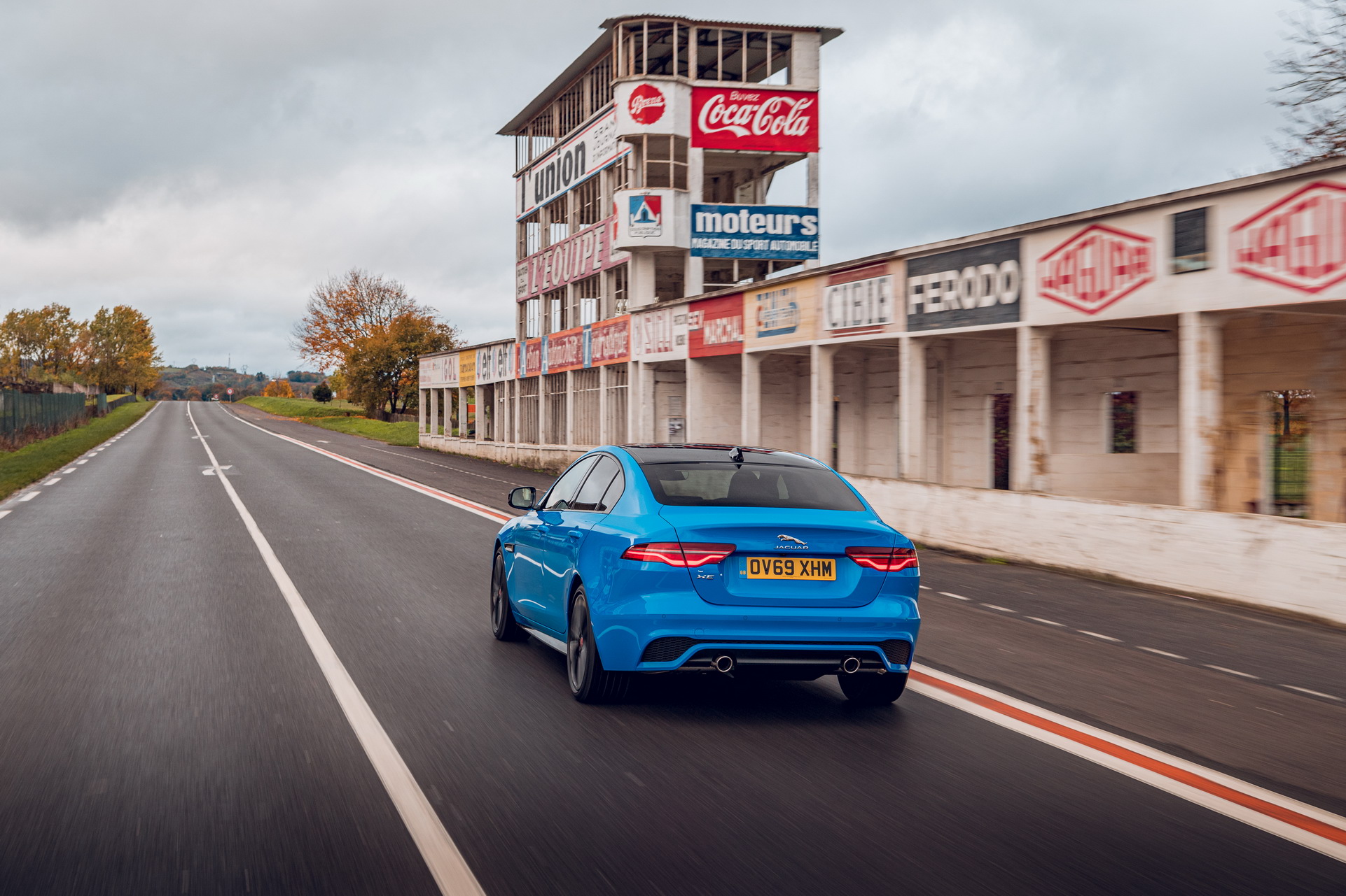 2020 Jaguar XE Reims Edition Wears French Racing Blue Paint