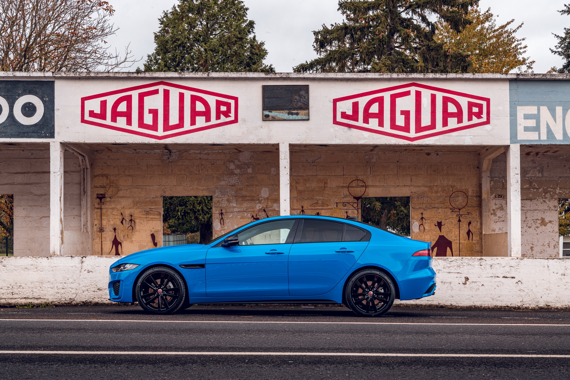 2020 Jaguar XE Reims Edition Wears French Racing Blue Paint