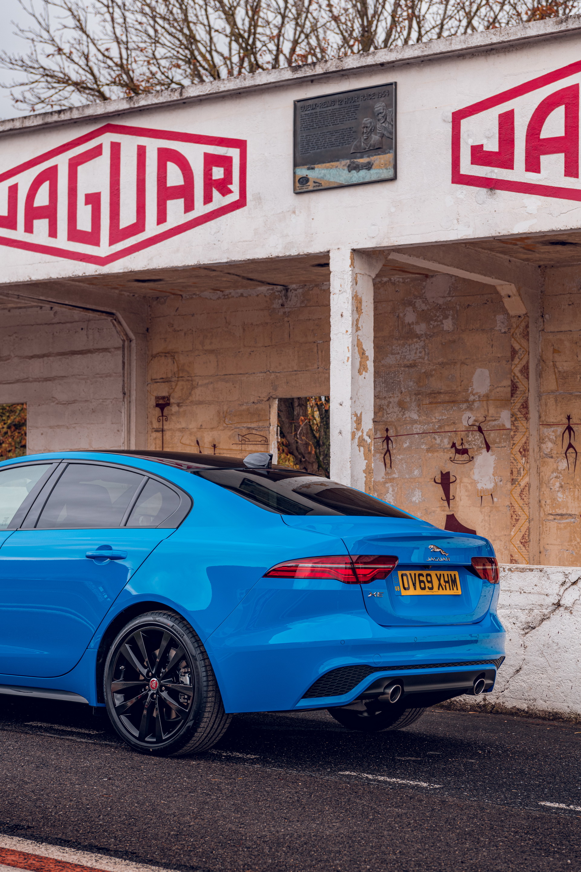2020 Jaguar XE Reims Edition Wears French Racing Blue Paint