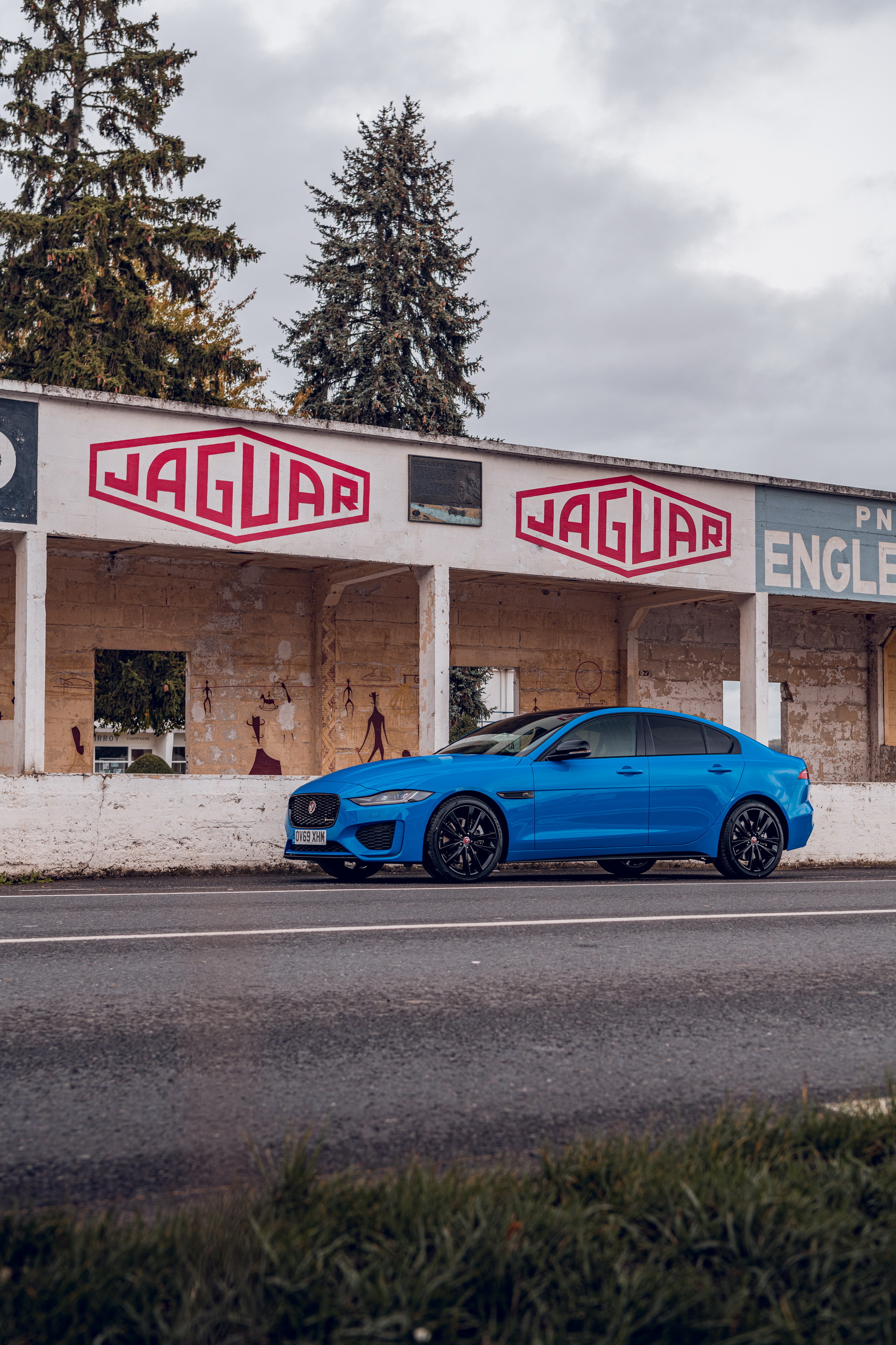 2020 Jaguar XE Reims Edition Wears French Racing Blue Paint