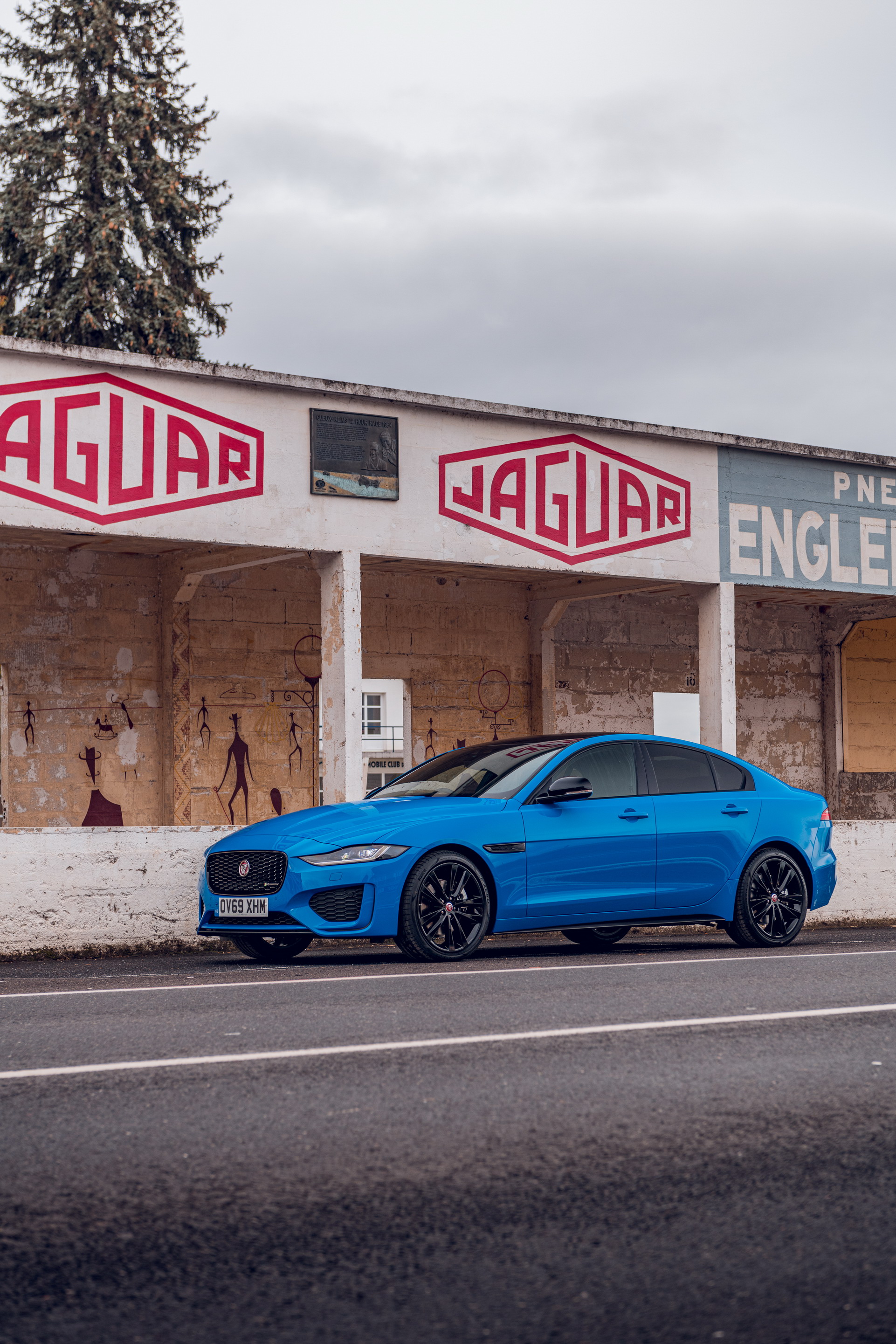 2020 Jaguar XE Reims Edition Wears French Racing Blue Paint