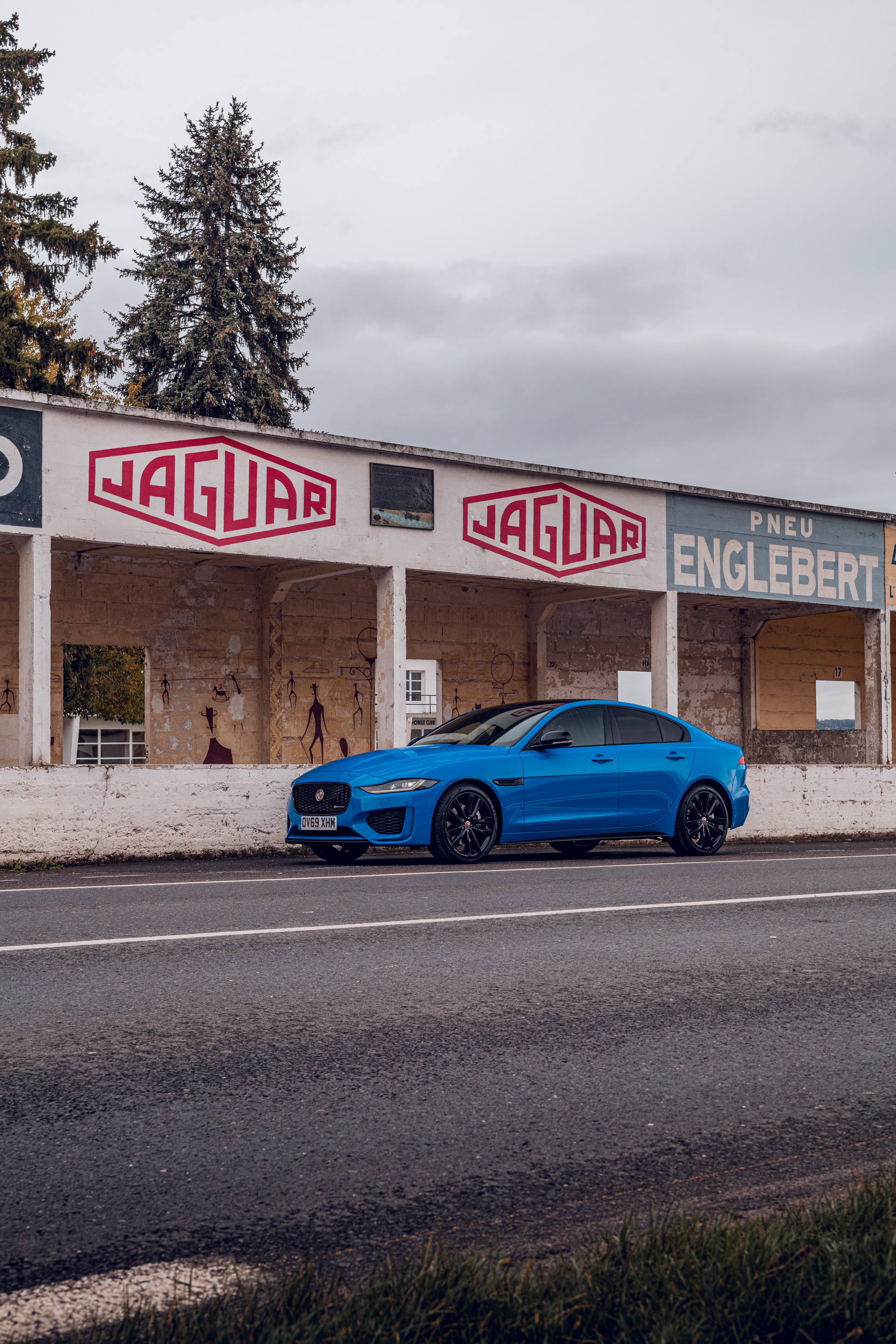 2020 Jaguar XE Reims Edition Wears French Racing Blue Paint