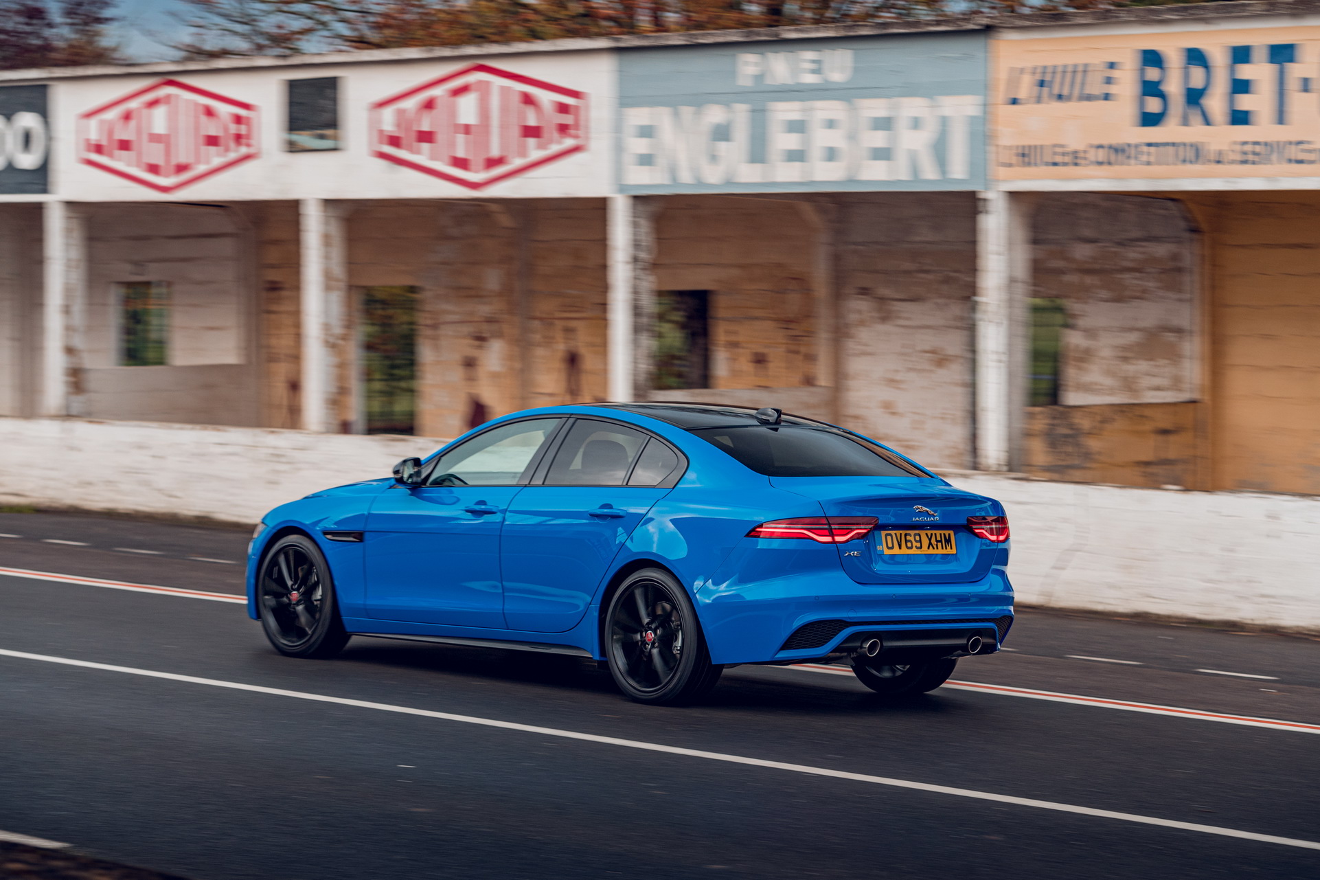 2020 Jaguar XE Reims Edition Wears French Racing Blue Paint